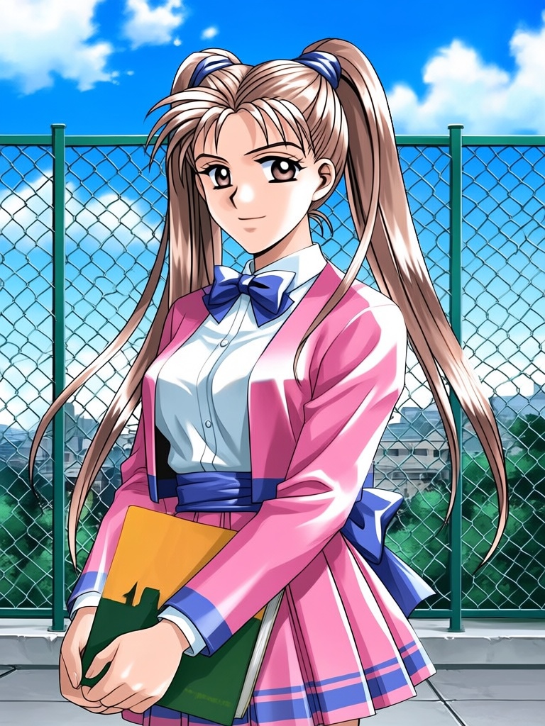 1990s (style),  Kanou_Ryouko,  1girl on Tensor.Art