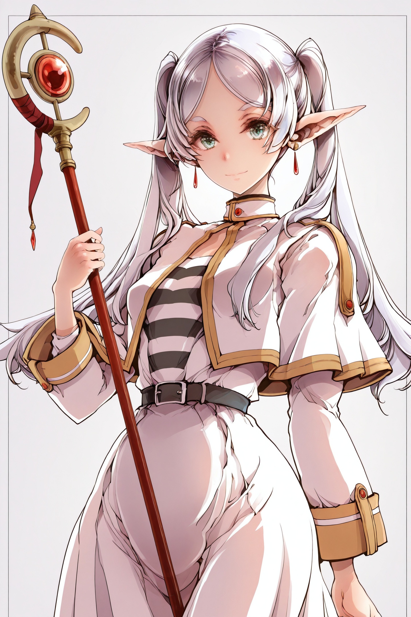 Endou Okito Style,  1girl,  frieren on Tensor.Art