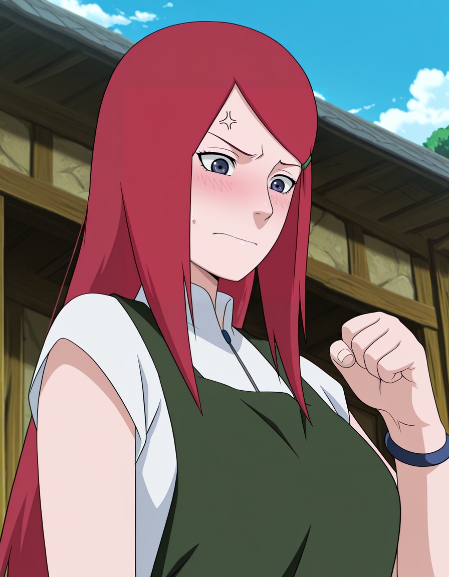1girl,  solo,  kushina uzumaki on Tensor.Art