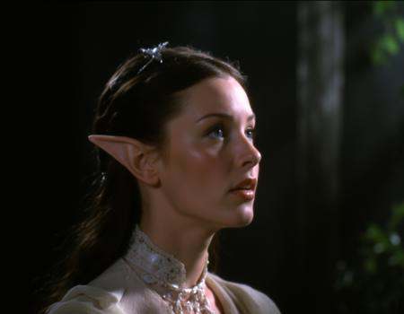 cinematic shot of a woman elf on Tensor.Art