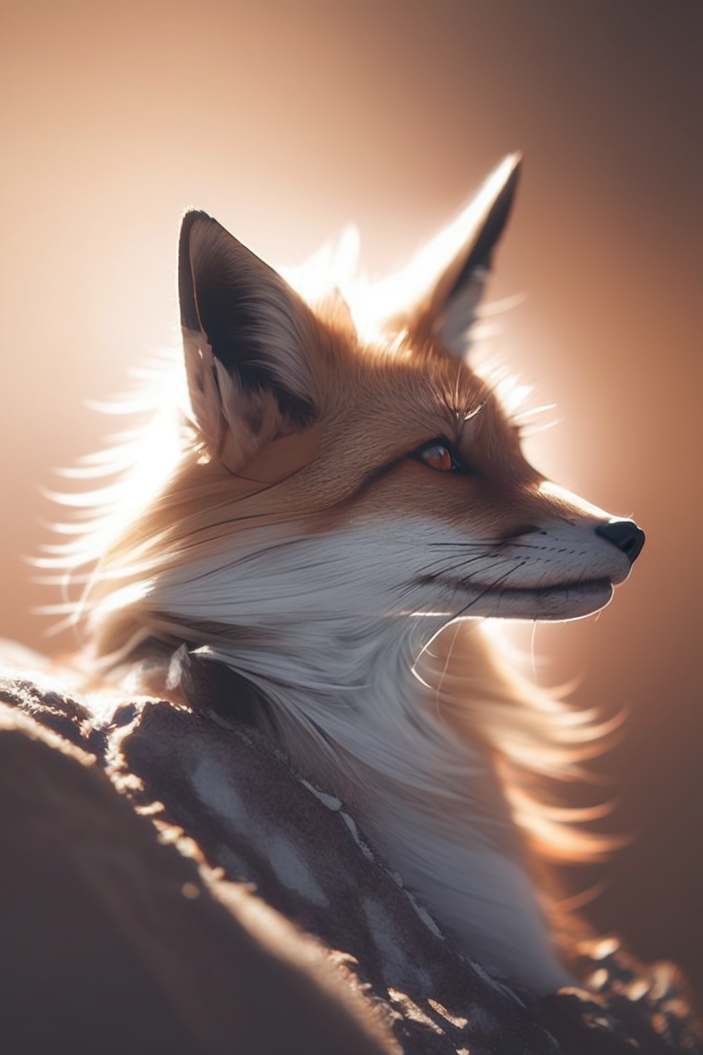 f0x,  grumpy,  portrait on Tensor.Art