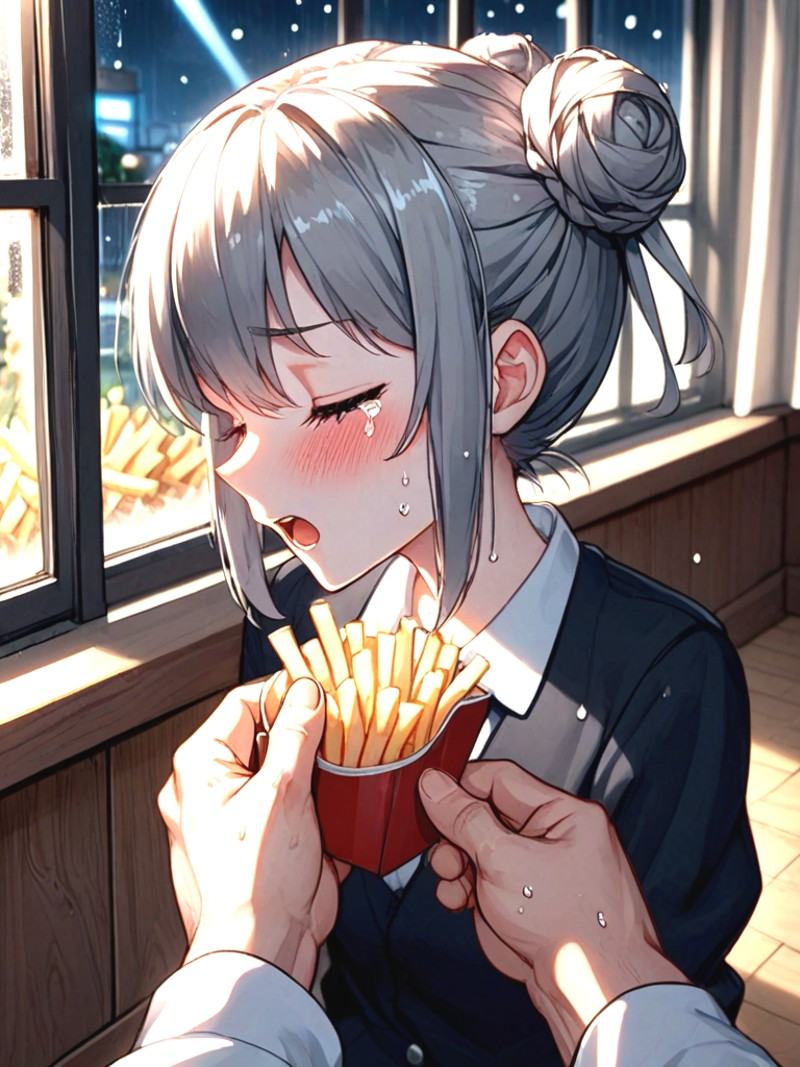 source_anime,  soggy fries,  pov hands on Tensor.Art