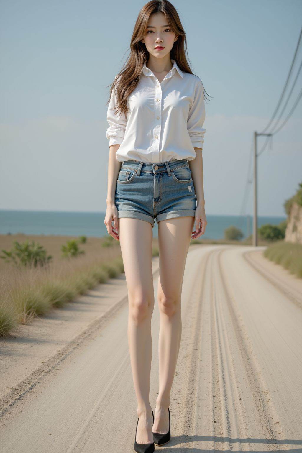 HDR photo of cinematic film still,  full body,  fairskin on Tensor.Art