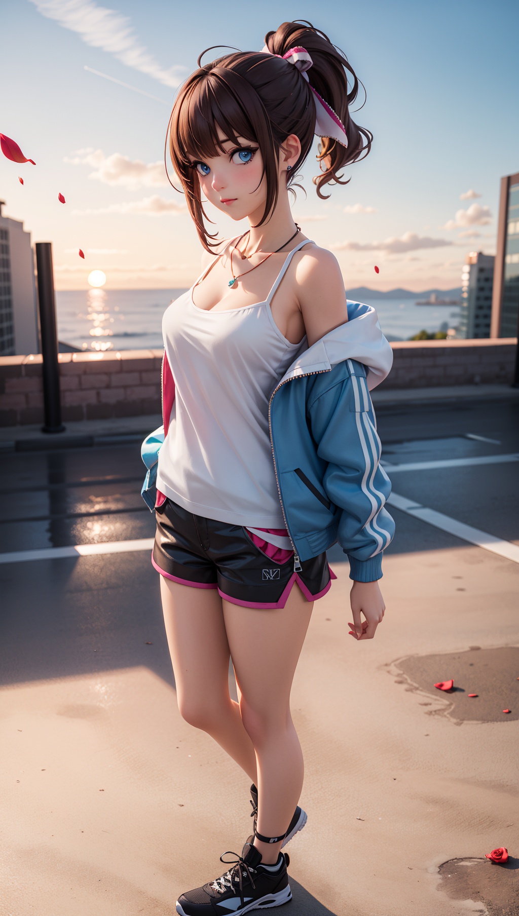 3d,  3d background,  1girl on Tensor.Art