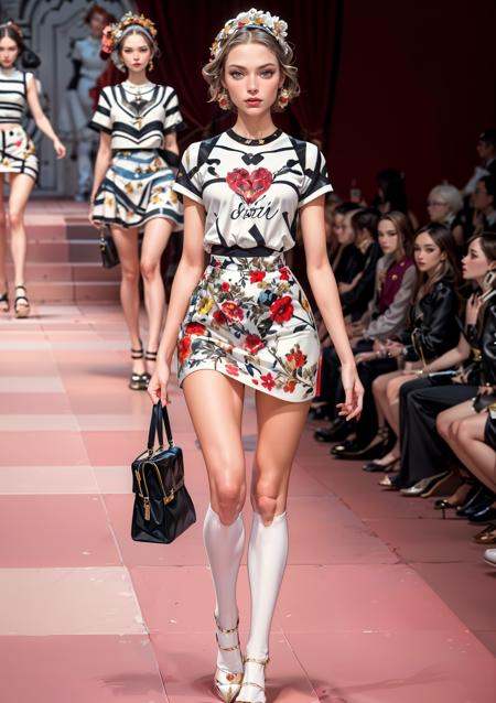 ((fashion show)),  RAW photo,  1girl on Tensor.Art
