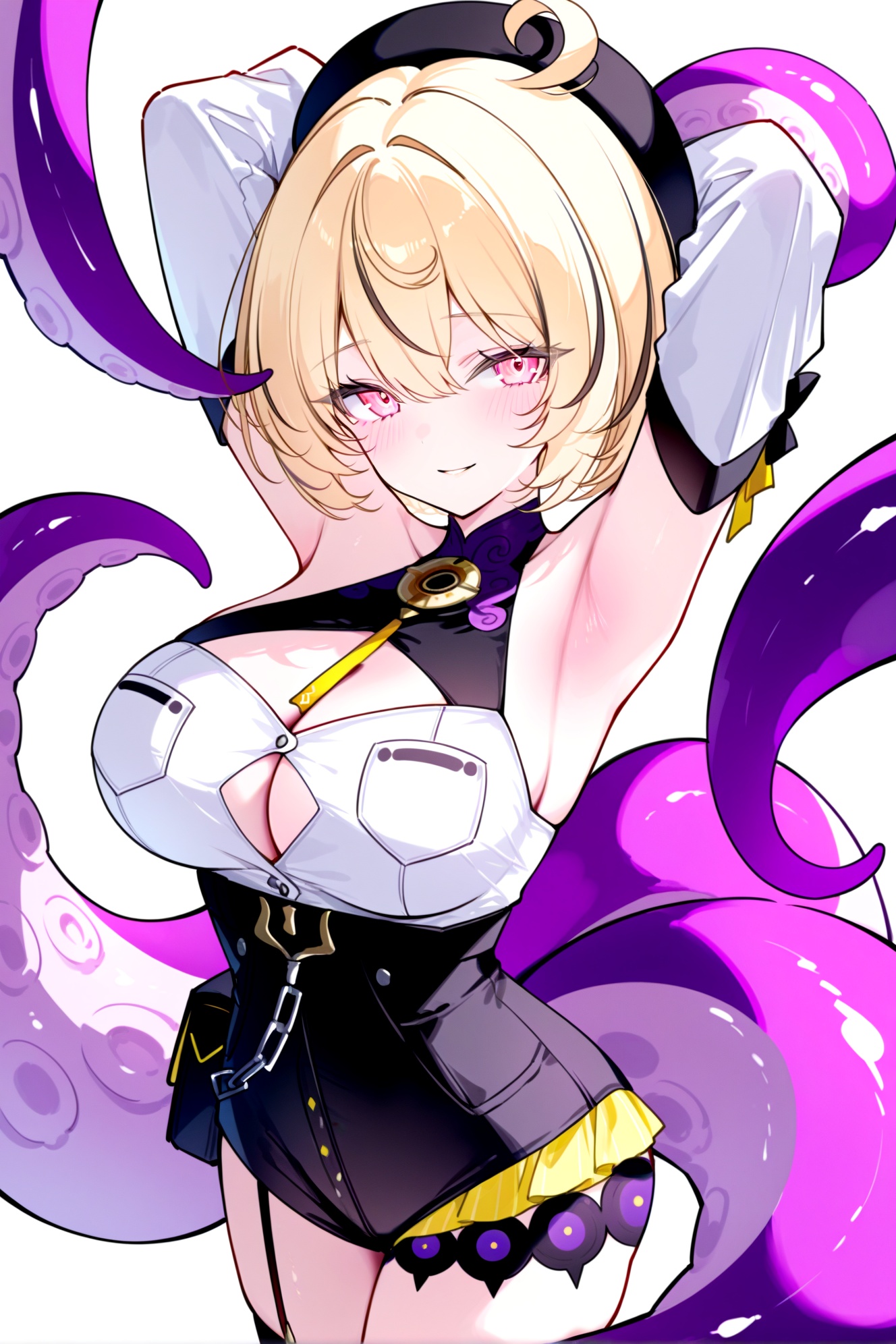 Yidhari\(ZenlessZoneZero\),  1girl,  breasts on Tensor.Art