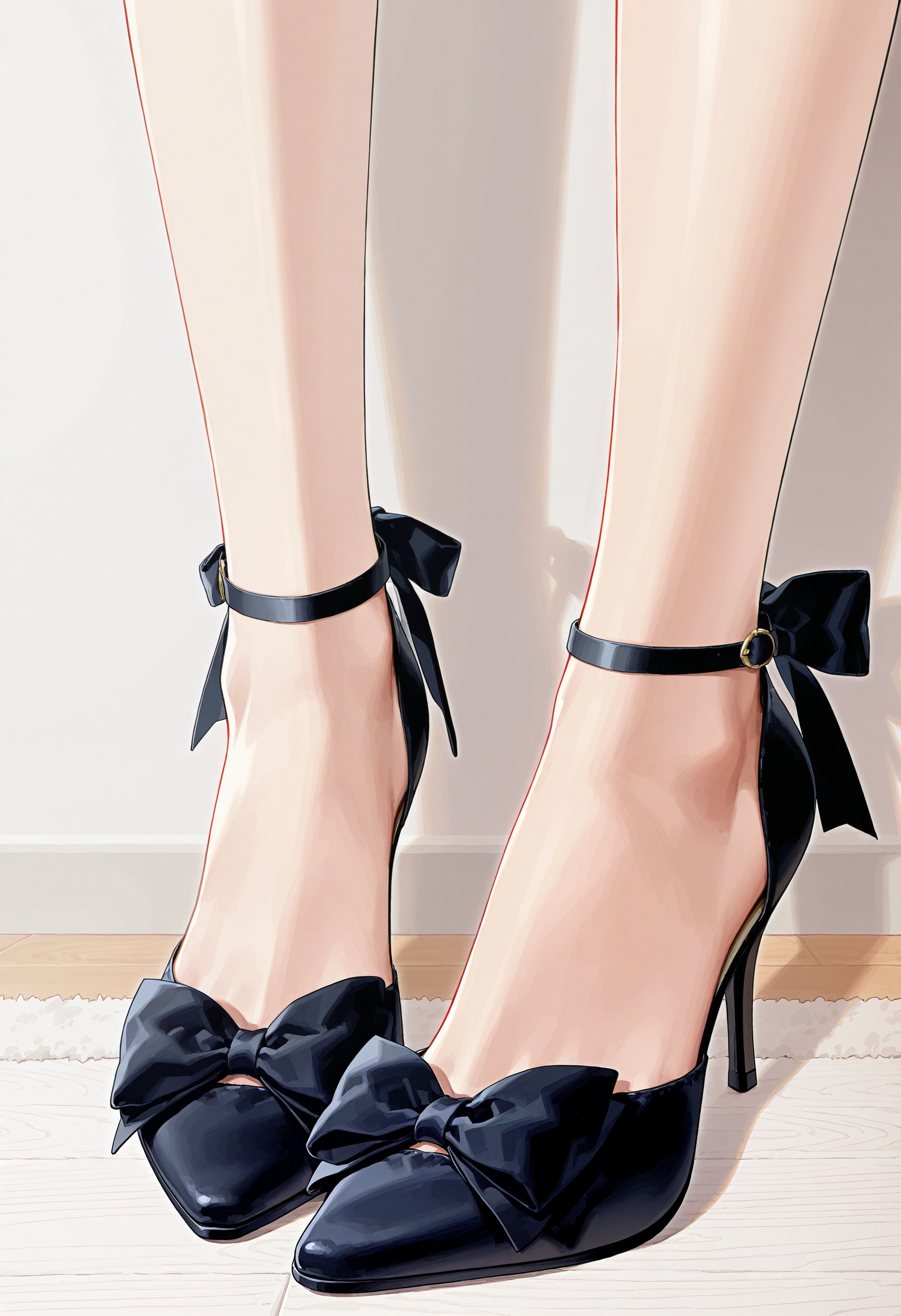 solo,  1girl,  highheels on Tensor.Art