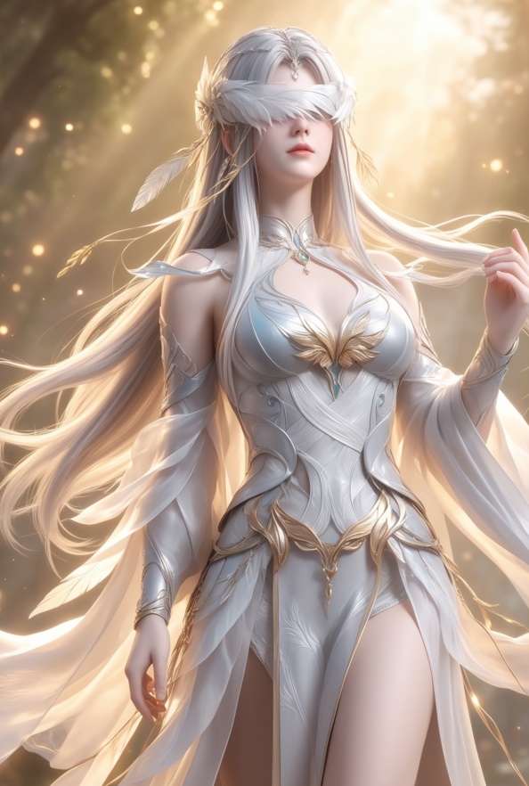 KC-pony-柳神白发 by 苦茶 on Tensor.Art