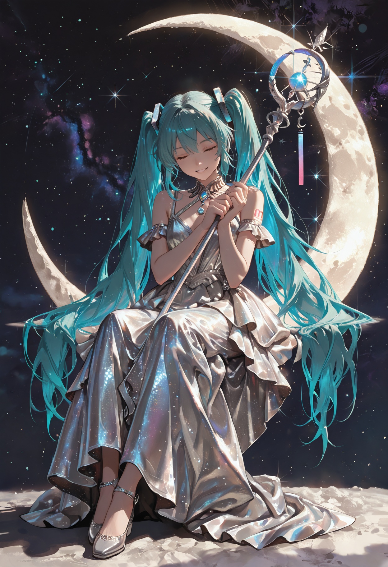 hatsune_miku,  beautiful light,  best shadow on Tensor.Art