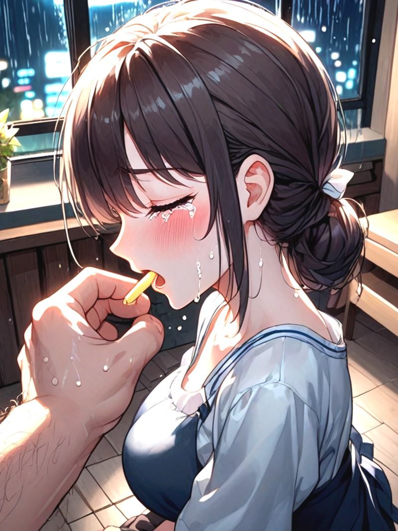 source_anime,  soggy fries,  pov hands on Tensor.Art