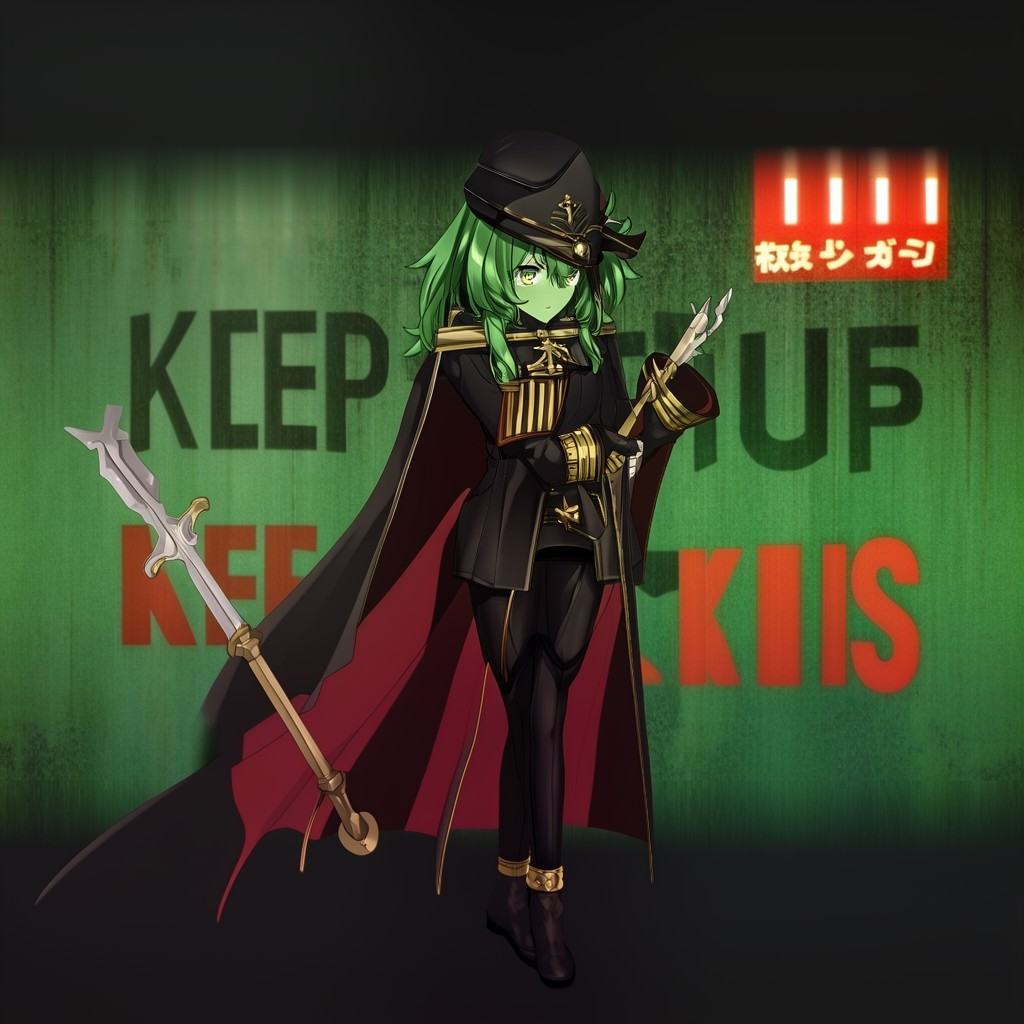 sword ,  military ,  character name on Tensor.Art