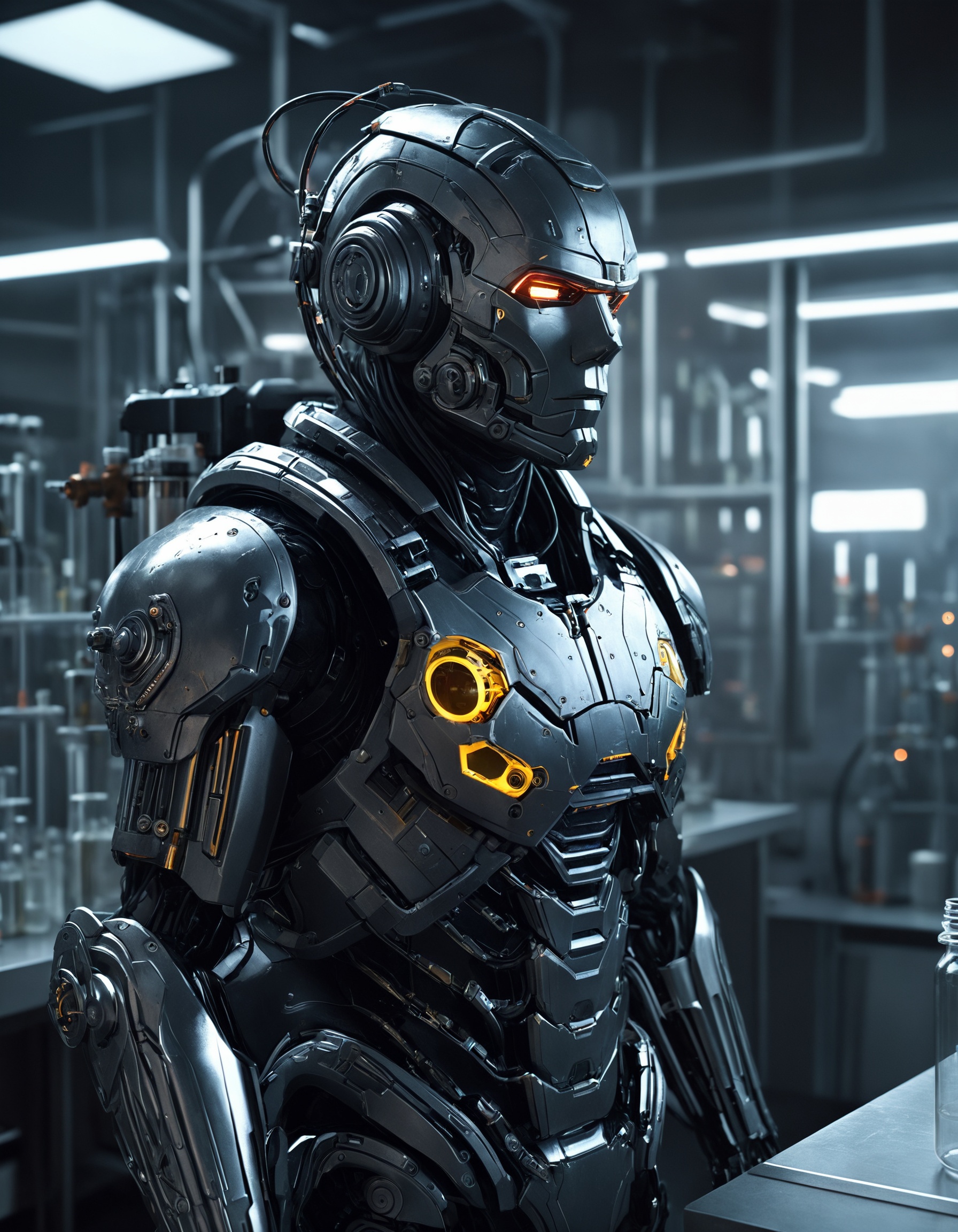 Cyberpunk,  sci-fi,  dark-fantasy on Tensor.Art
