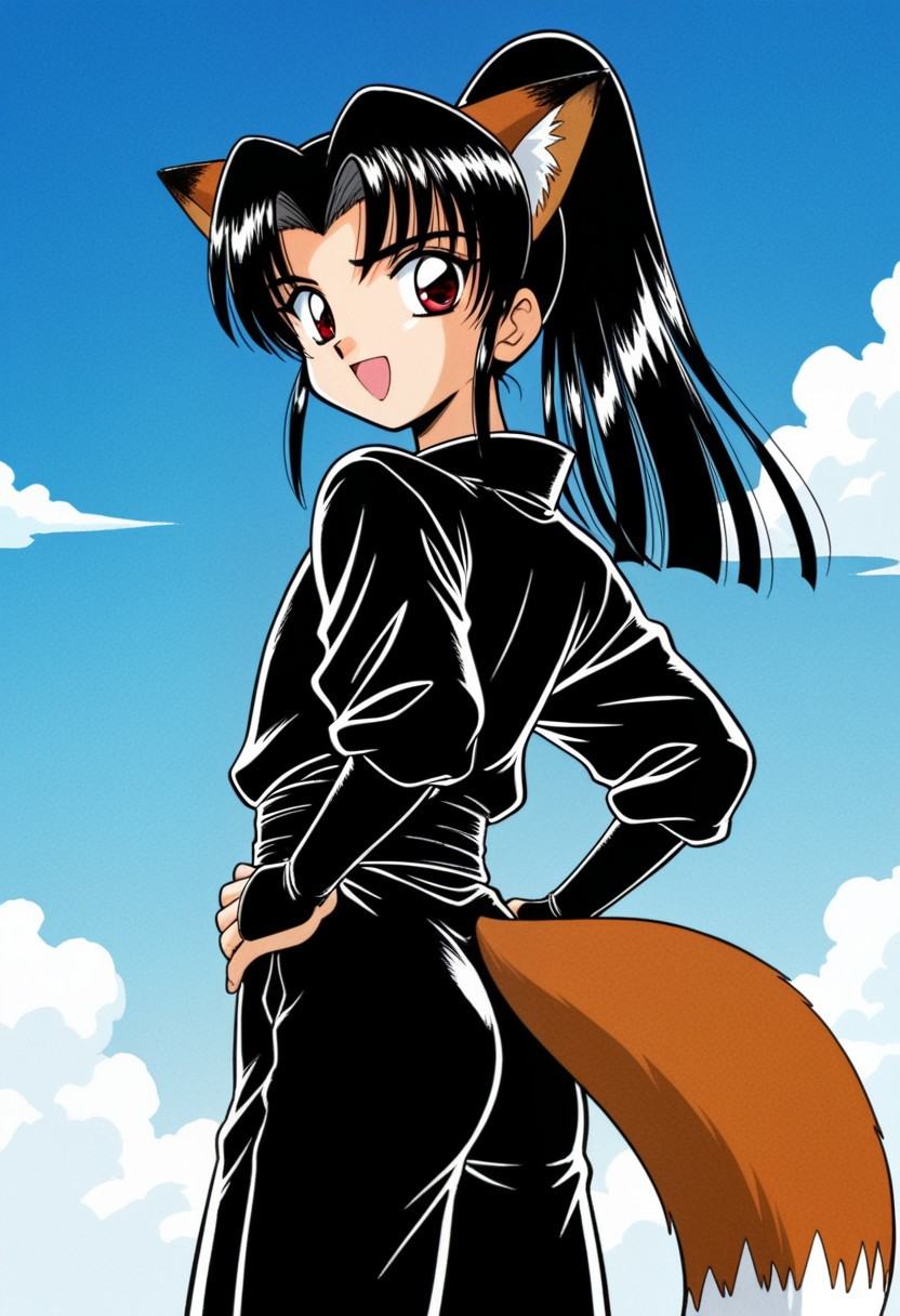 masterpiece,  best quality,  1990s retro anime style on Tensor.Art