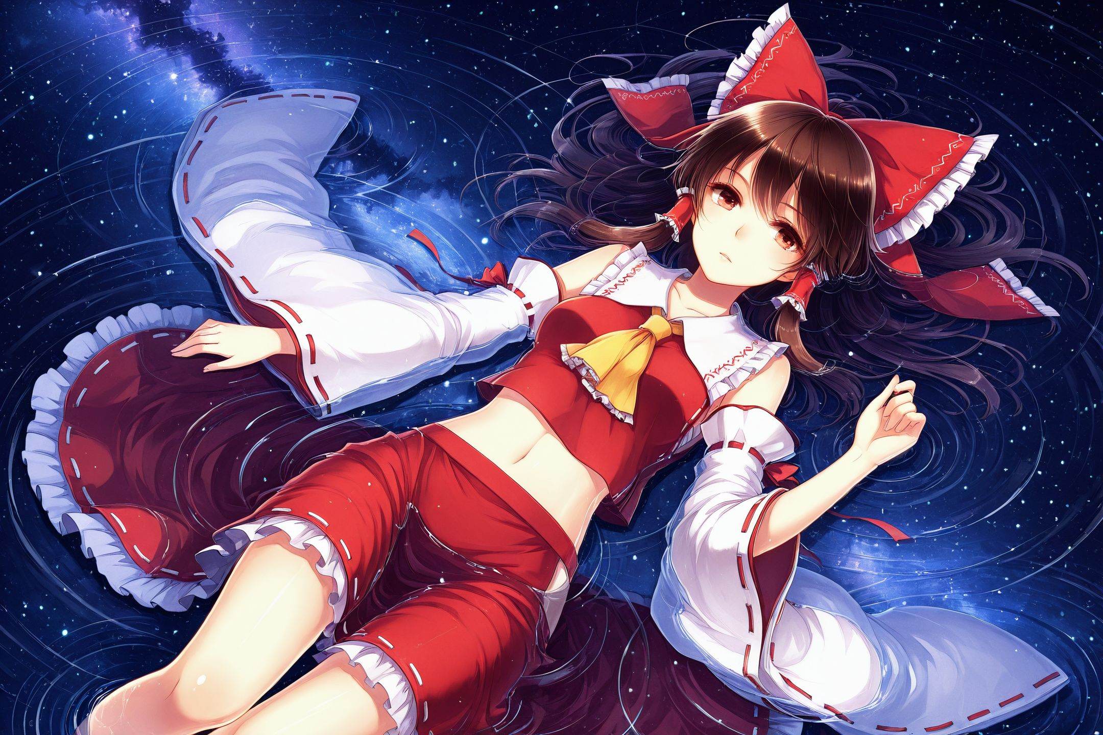 Kieta Style,  1girl,  hakurei reimu on Tensor.Art