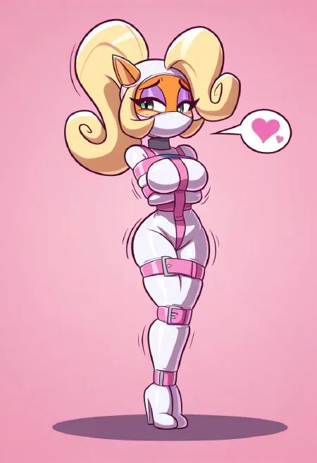 masterpiece,  best quality,  coco_bandicoot heart reaction on Tensor.Art