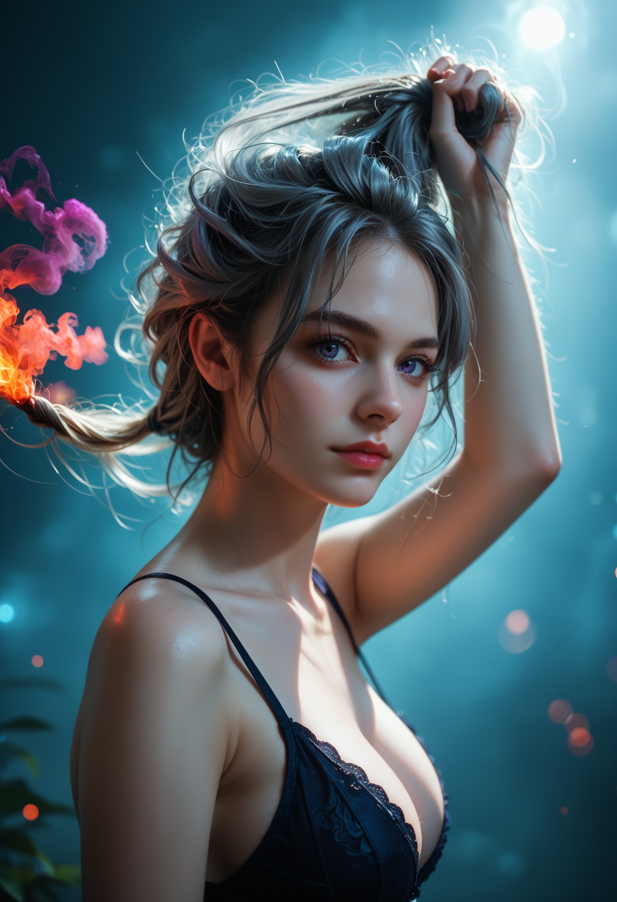 1girl,  solo,  looking at viewer on Tensor.Art
