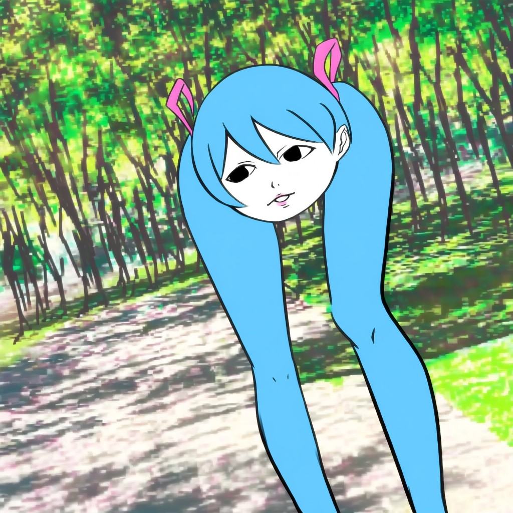 shiteyan'yo,  1girl,  disembodied head on Tensor.Art
