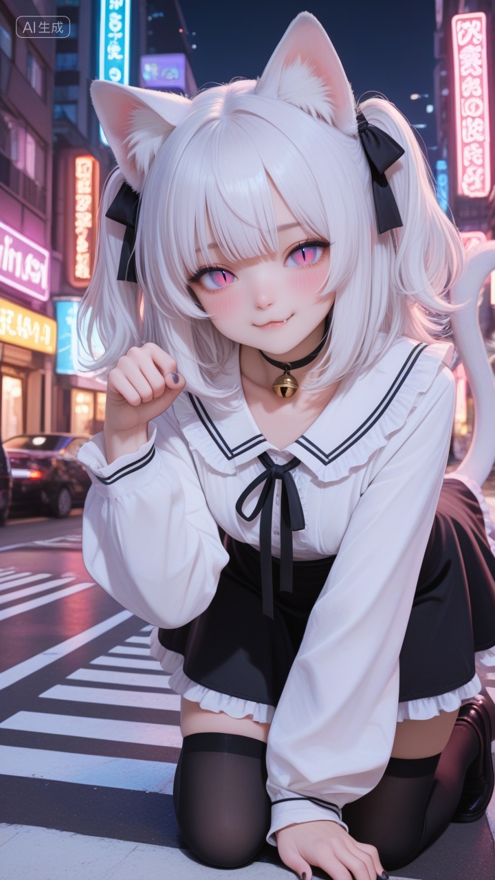 1girl,  animal ears,  tail on Tensor.Art