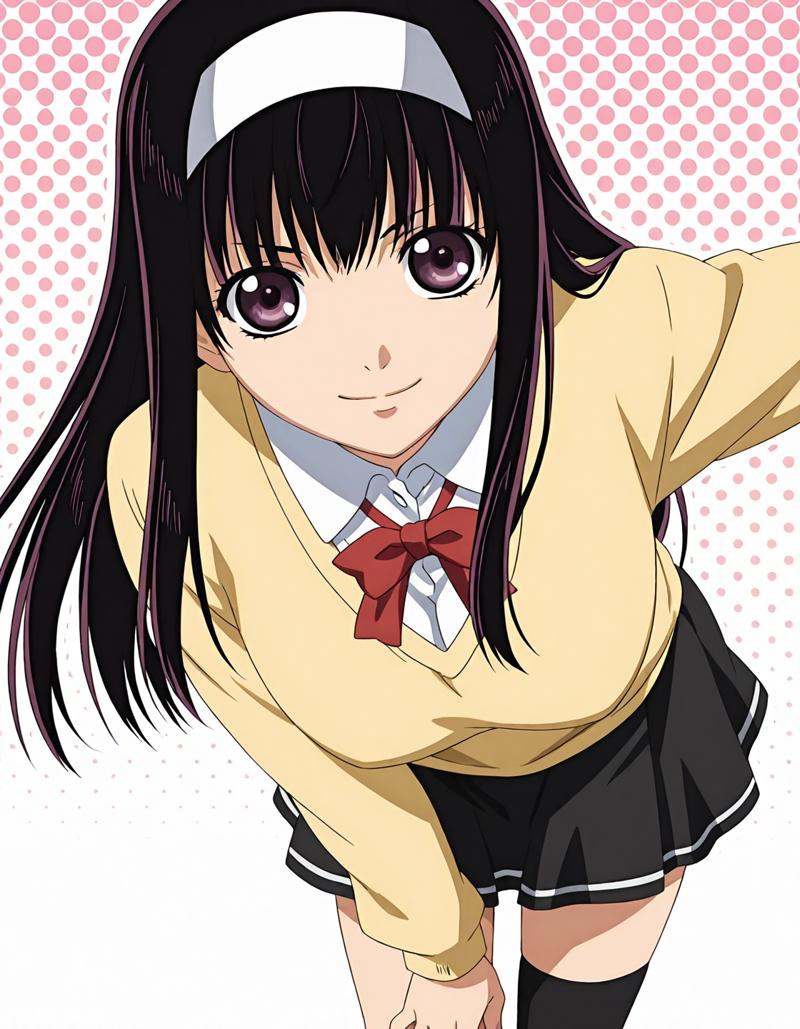 refined anime illustration,  vibrant yet balanced tones,  confident pose on Tensor.Art