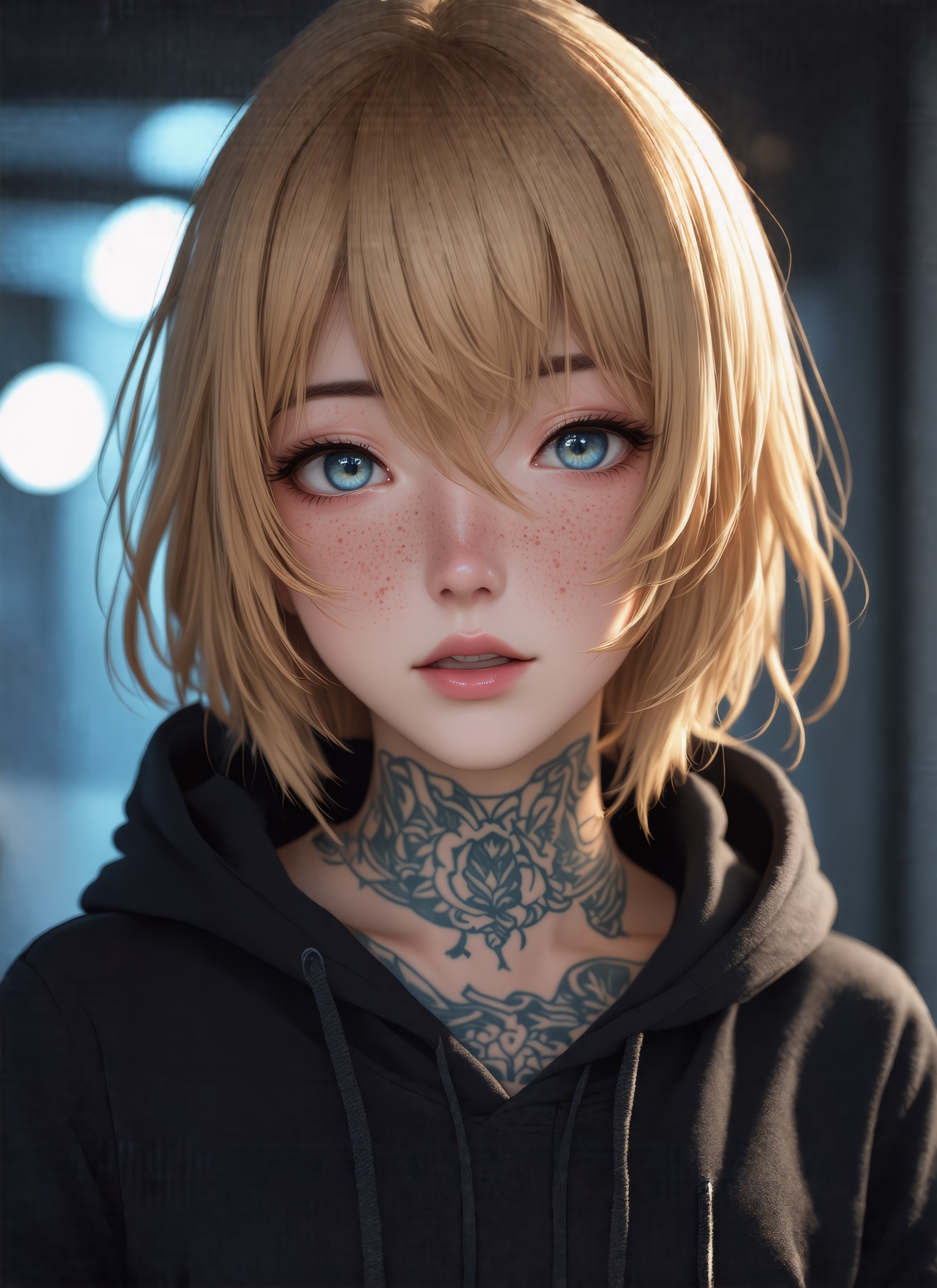 cinematic photo anime artwork Medium format photography,  Anime girl digital artwork,  A woman in her 20s on Tensor.Art