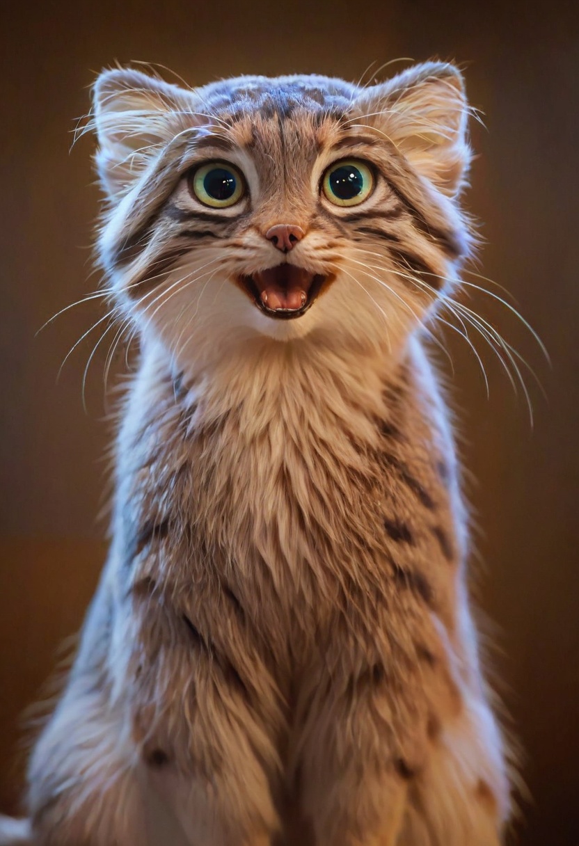manul,(kitten:1.2),prairie,grey fur,looking at viewer,open mouth<lora:新的兔狲:0.8>  <lora:add-detail-xl:0.5>, score_9, score_8_up, score_7_up, score_6_up, score_5_up, score_4_up,zPDXL