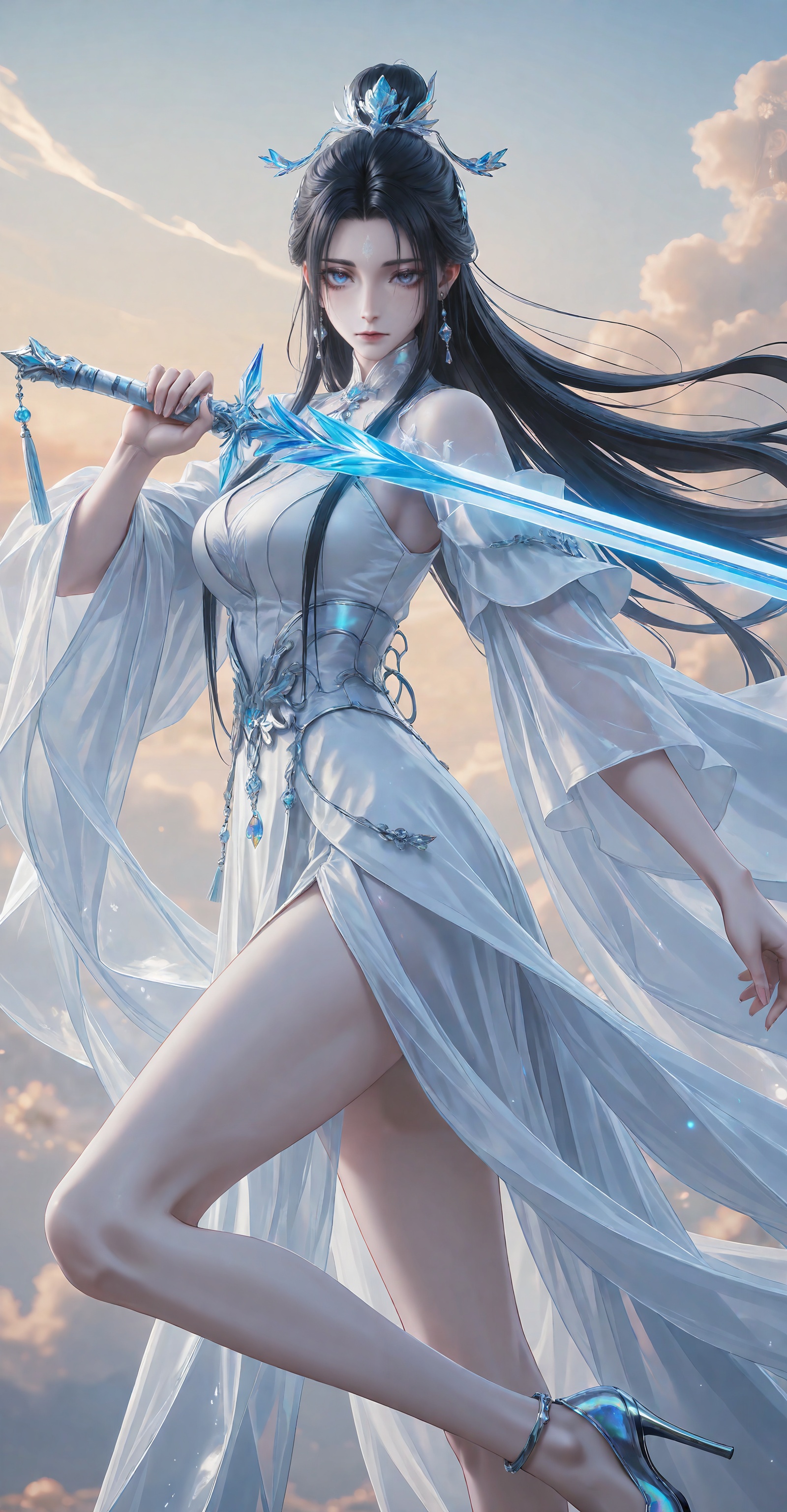 <lora:陆雪琪ill:0.6>,luexueqi,1girl,solo,dress,long hair,white dress,jewelry,earrings,hair ornament,hair bun,black hair,blurry background,closed mouth,long sleeves,expressionless,chinese clothes,looking at viewer,holding,blurry,upper body,outdoor,flower,close-up details,outstanding style,adding a touch of dimension to your images without compromising details,whirls of vapor,iridescent textures,(Anime:1.1),ethereal ambiance,delicate details,magical high-concept,32K UHD,sharp focus,best-quality,masterpiece,golden hour,unconventional supreme masterpiece,masterful details,temperate atmosphere,with a high-end texture,in the style of fashion photography,photography,cover,dynamic angle,dynamic posture,(artist: quasarcake:0.8),extreme aesthetic,(wlop:0.6),(honjou raita, lack, rella:0.5, wanke),masterpiece,best quality,good quality,very aesthetic,absurdres,visual impact,a shot with tension,ultra-high resolution,32K UHD,sharp focus,best-quality,masterpiece,emotionalization,unconventional supreme masterpiece,masterful details,temperate atmosphere,with a high-end texture,in the style of fashion photography,(visual impact:1.2),giving the poster a dynamic and visually striking appearance,impactful picture,official art,colorful,splash of color,movie perspective,masterpiece,best quality,amazing quality,very aesthetic,absurdres,best quality,newest,