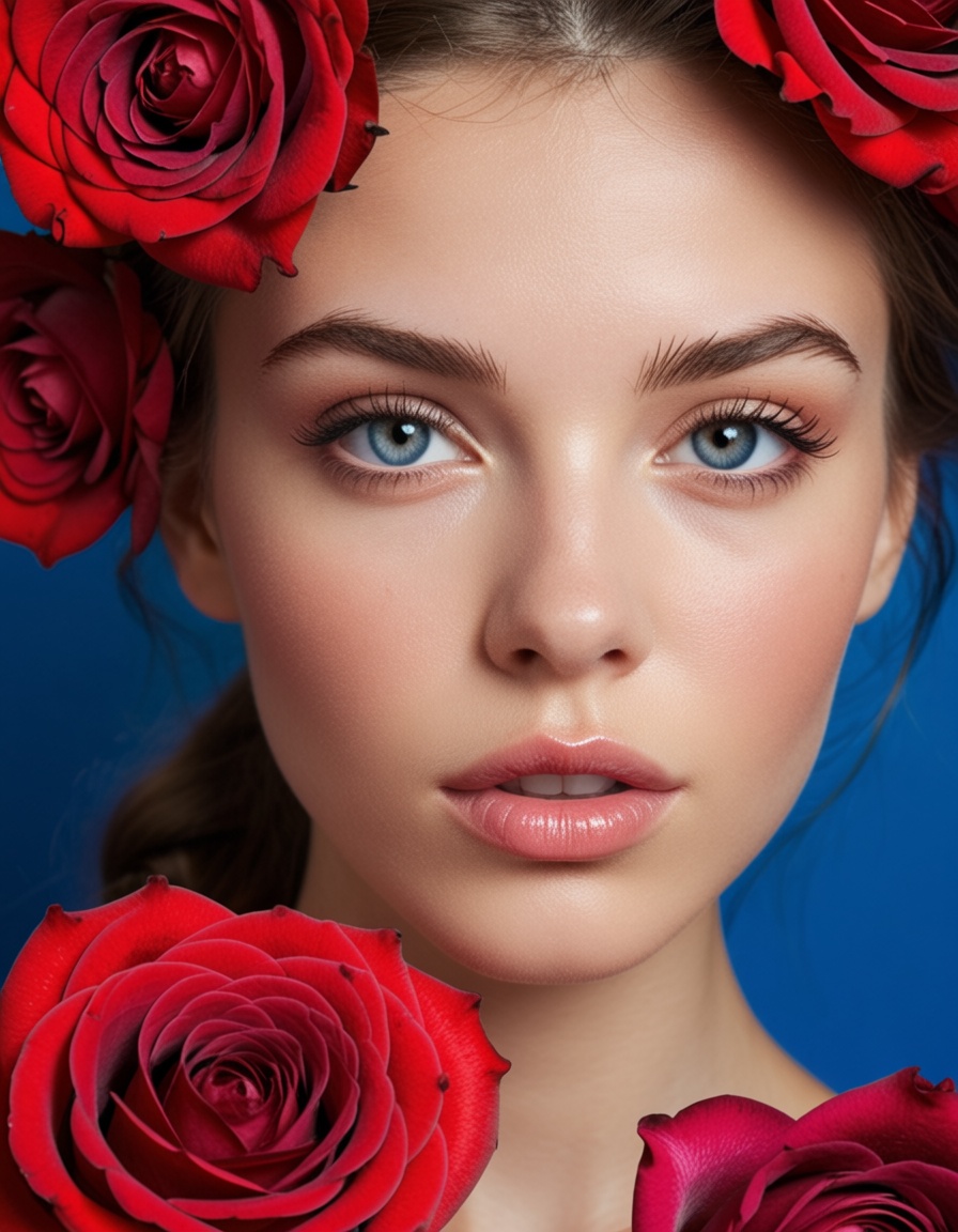 ehmuse,  1girl,  flower on Tensor.Art