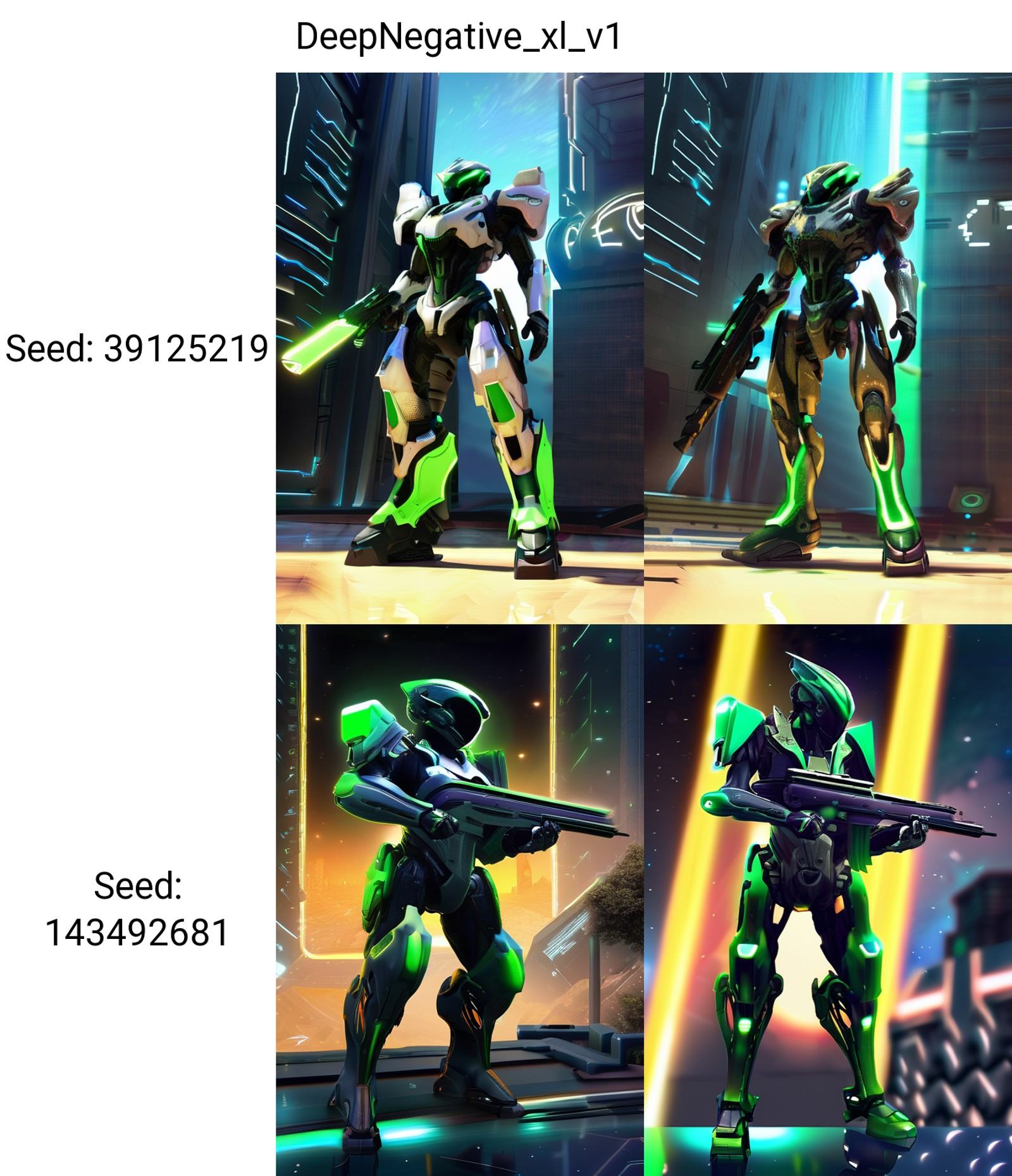 WARFRAME Mechaholding_weapon,  no_humans,  glowing on Tensor.Art