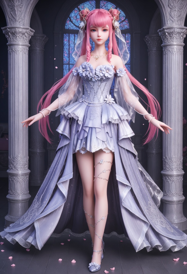陈樱儿婚服-国漫-Illustrious光辉 by 云落 on Tensor.Art