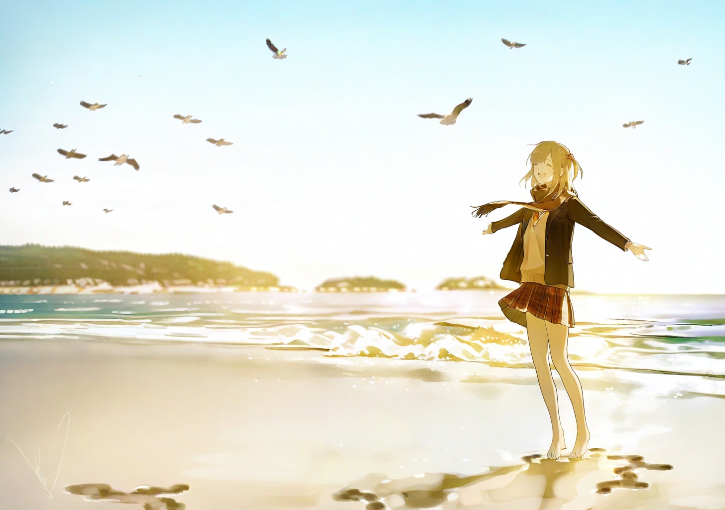 1girl,  solo,  skirt on Tensor.Art