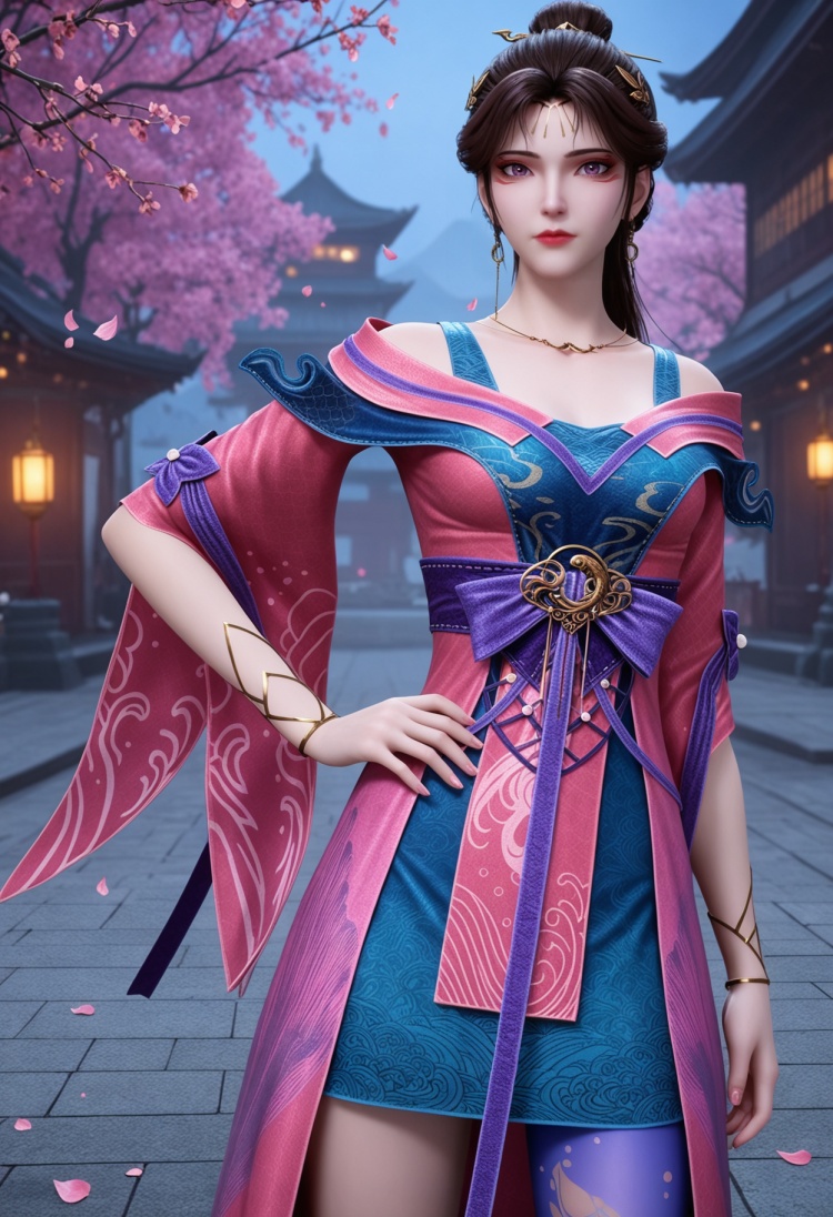 鱼三娘-练气十万年-国漫-Illustrious光辉 by 云落 on Tensor.Art