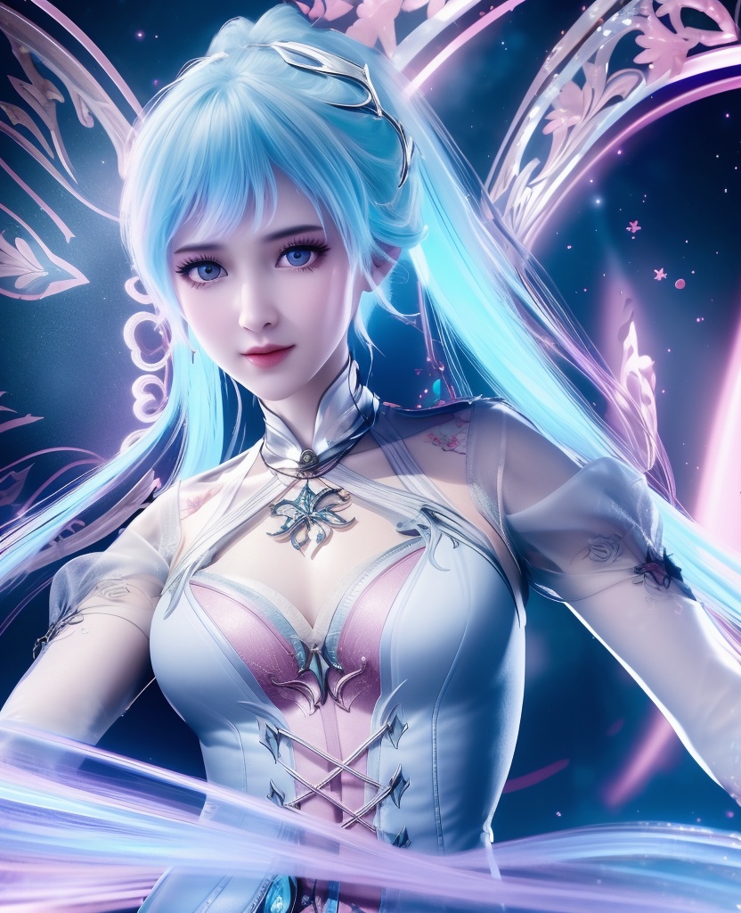 <lora:552-DA-斗罗大陆-唐舞桐-V2:0.8>(,1girl, ,best quality, ),looking at viewer,  ,,ultra detailed background,ultra detailed background,ultra realistic 8k cg,, ,masterpiece, (( , )),ultra realistic 8k cgSurrounded by strange, movie perspective, advertising style, Colorful background, splash of color A beautiful woman with delicate facial features,tattoo all over body, flower arms,