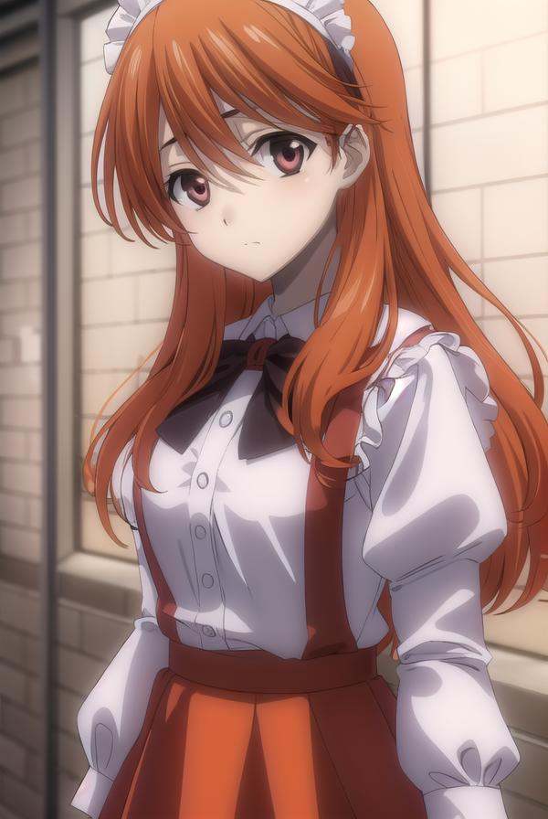 yuuashikaga,  ,  yuu ashikaga crossdress maid on Tensor.Art
