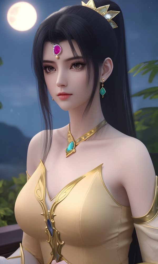 (,1girl, ,best quality, ),looking at viewer, <lora:401-DA-大主宰-叶轻灵:0.8> ,, ,masterpiece(,1girl,night, starry sky, milky way,outdoors, full moon,  night sky, darkness,  world of darkness, , ) ,ultra realistic 8k cg, flawless, clean, masterpiece, professional artwork, famous artwork, (( , )),, , , prestige, luxury, jewelry, diamond, gold, pearl, gem, sapphire, ruby, emerald, intricate detail, delicate pattern, charming, alluring, seductive, erotic, enchanting, hair ornament, necklace, earrings, bracelet, armlet,halo((, )), (),