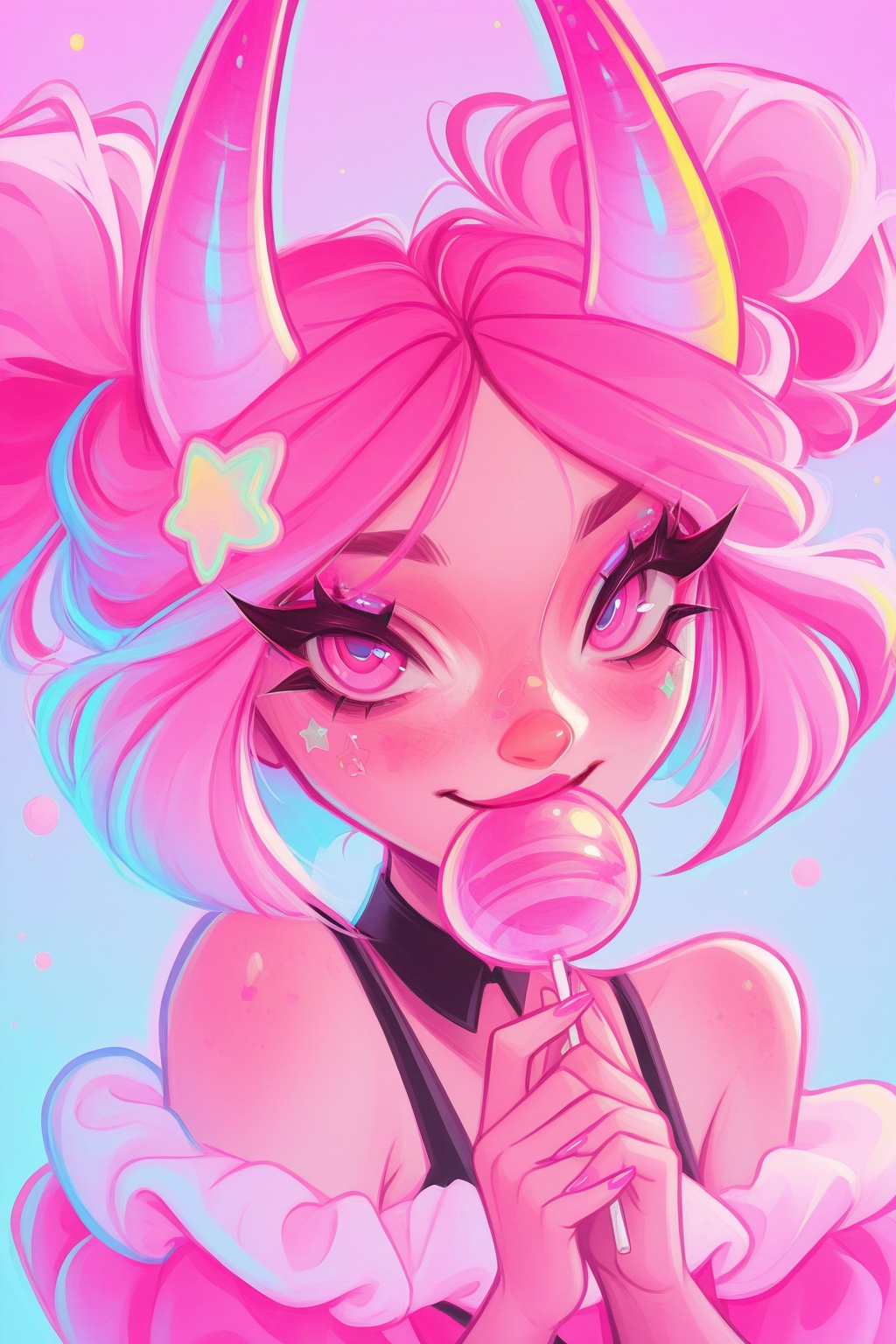 ch1a,  pastel colors,  1girl on Tensor.Art