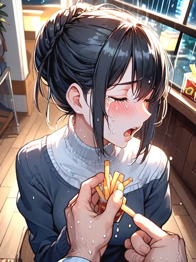 source_anime,  soggy fries,  pov hands on Tensor.Art