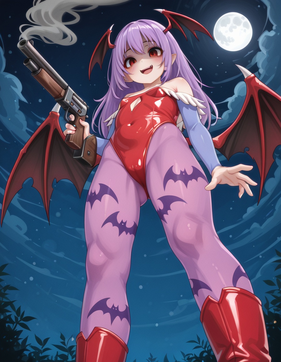 cstyle1girl,  lilith,  demon wings on Tensor.Art