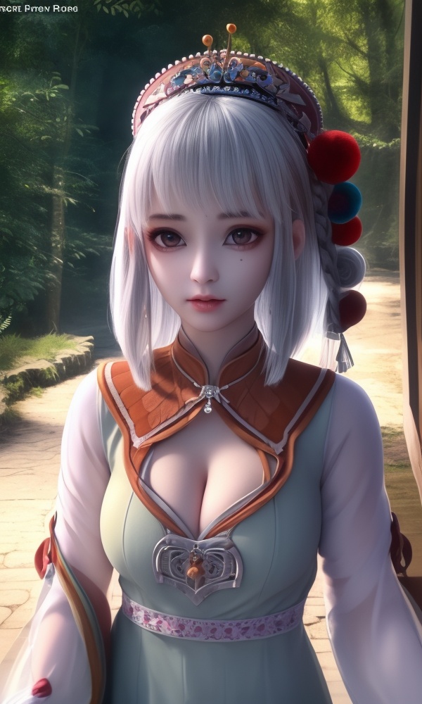 (,1girl, ,best quality, ),looking at viewer, <lora:433-DA-少年歌行-小白:0.8> ,ultra detailed background,ultra detailed background,ultra realistic 8k cg,(masterpiece:1.2),(best quality:1.2),(ultra detailed:1.2),(official art:1.3),(beauty and aesthetics:0.8),detailed,(intricate:0.8),(highly detailed),(solo),delicate countenance,1girl,fancy,(glassy texture:1.2),(crush:1.2),8k,accessory,tattoo,(transparent:1.1),gown,energy encirclement,instant,in the twinkling of an eye,upper body,woman in a mythical forest, masterpiece, perfect face, intricate details, horror theme, raw photo, photo unp(cleavage),,