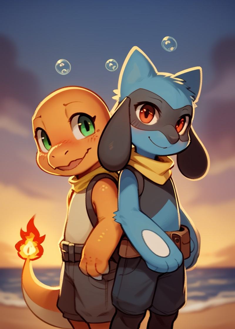 (by C-3Matome,  by Wamudraws,  by Waspsalad on Tensor.Art