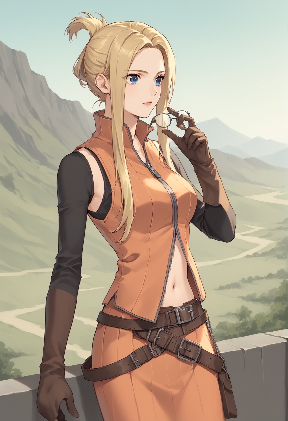 1girl,  blonde hair,  long hair on Tensor.Art