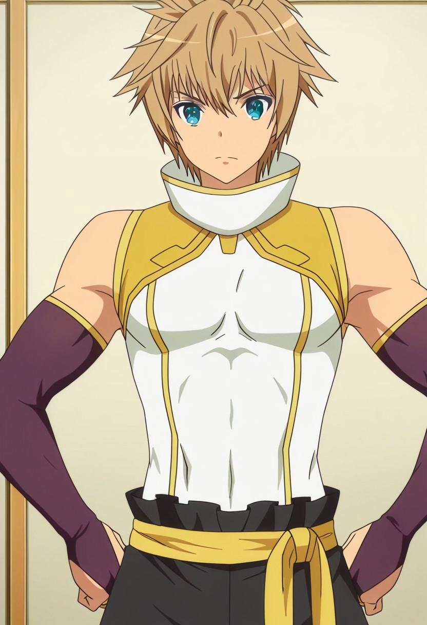 Anime,  solo male,  male focus on Tensor.Art