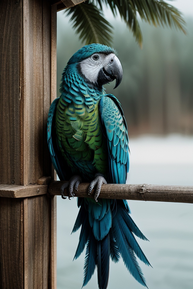 a photo of a parrot,  epic on Tensor.Art