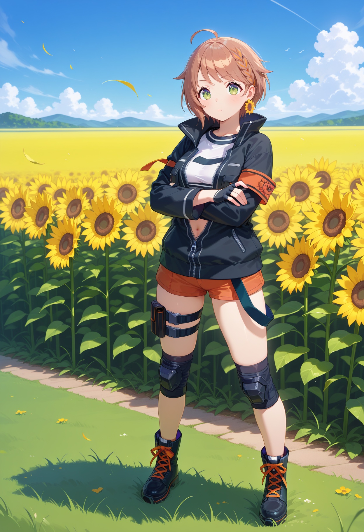 best quality,  masterpiece,  1girl on Tensor.Art
