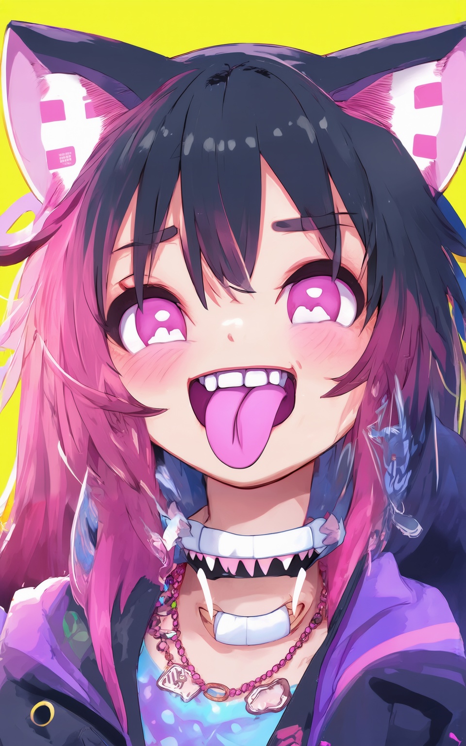 anime style,  1girl,  long hair on Tensor.Art