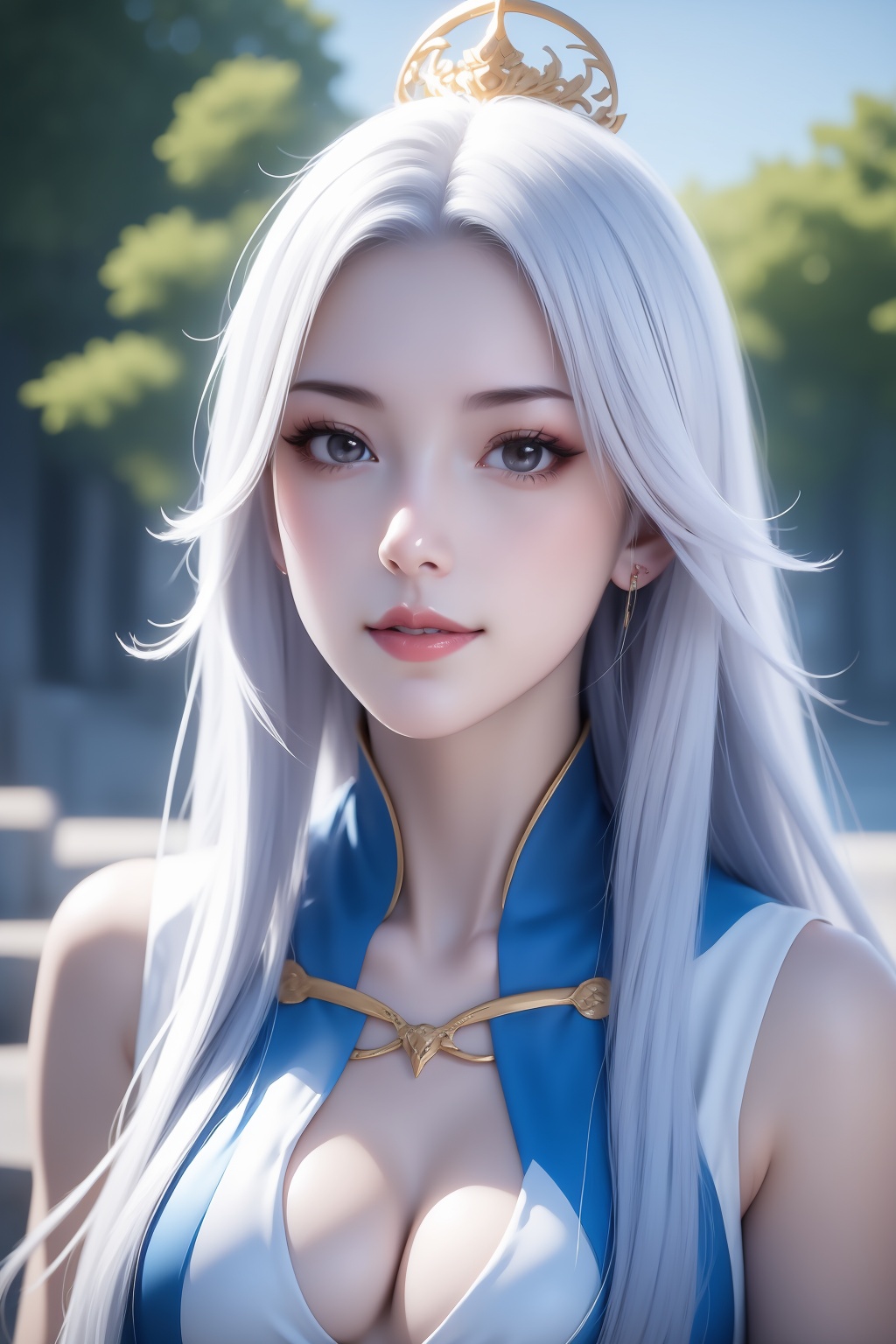 beautiful girl,  long hair,  white skin by 天TIN on Tensor.Art