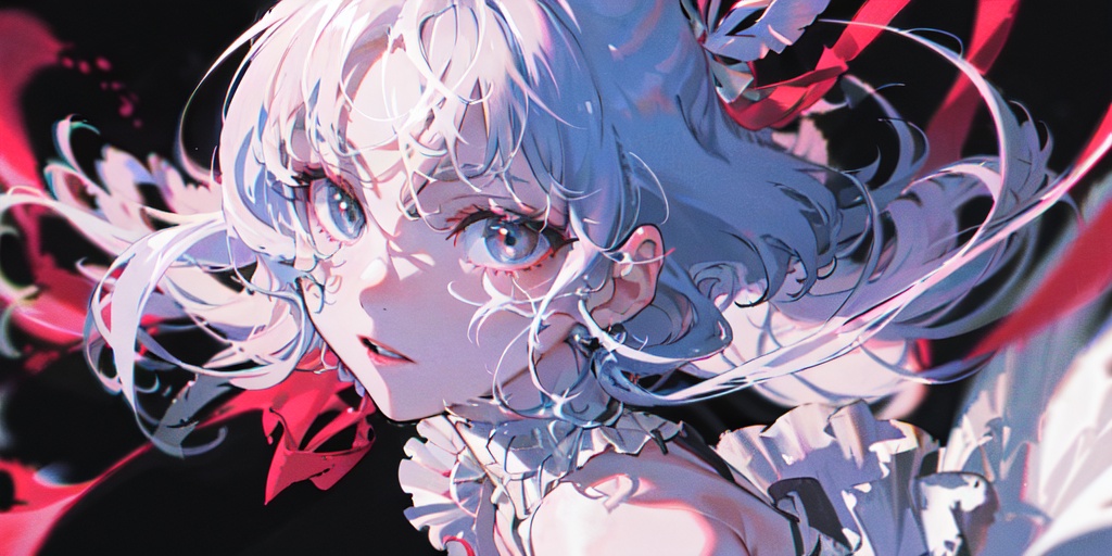 girl,upper body,(depth of field),(ultra-detailed),(delicate face),(colorful hair),(dynamic_angle),floating colorful wind,floating crystal with reflect, medium breasts, (close-up),face_focus