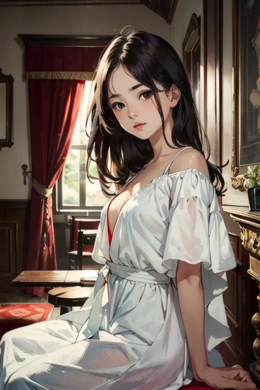 1girl,  (portrait),  looking at viewer on Tensor.Art