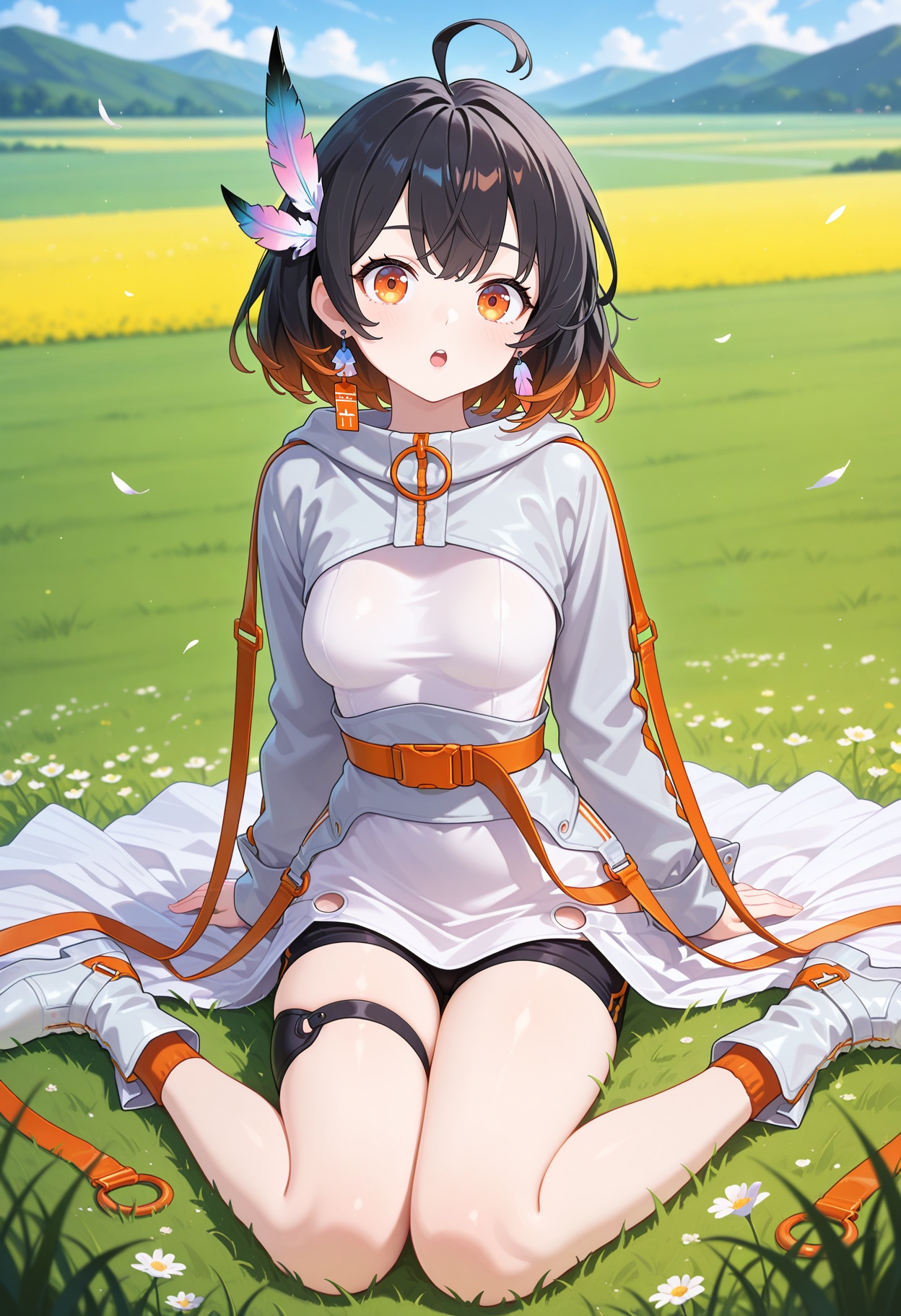 best quality,  masterpiece,  1girl on Tensor.Art