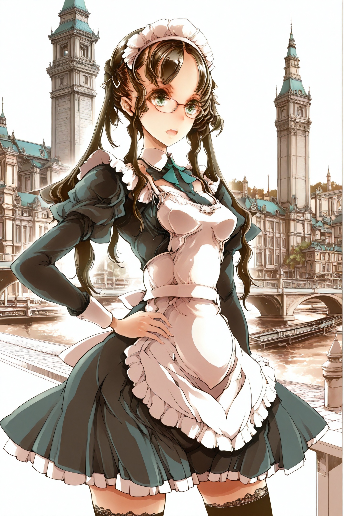 Endou Okito Style,  1girl,  solo on Tensor.Art