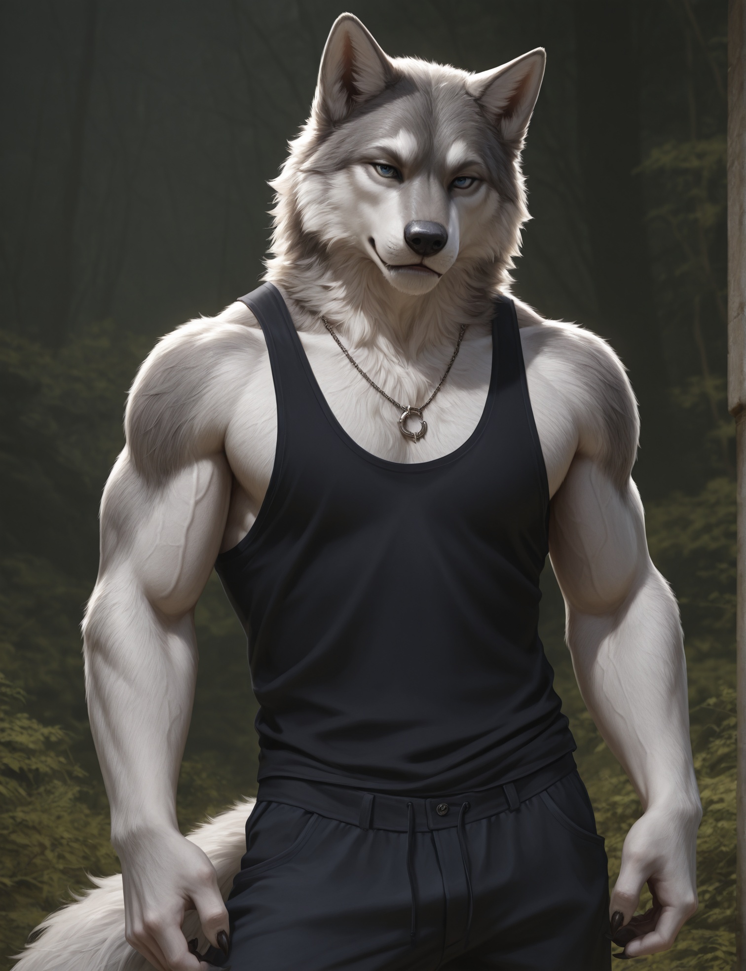 anthro,  wolf,  male on Tensor.Art